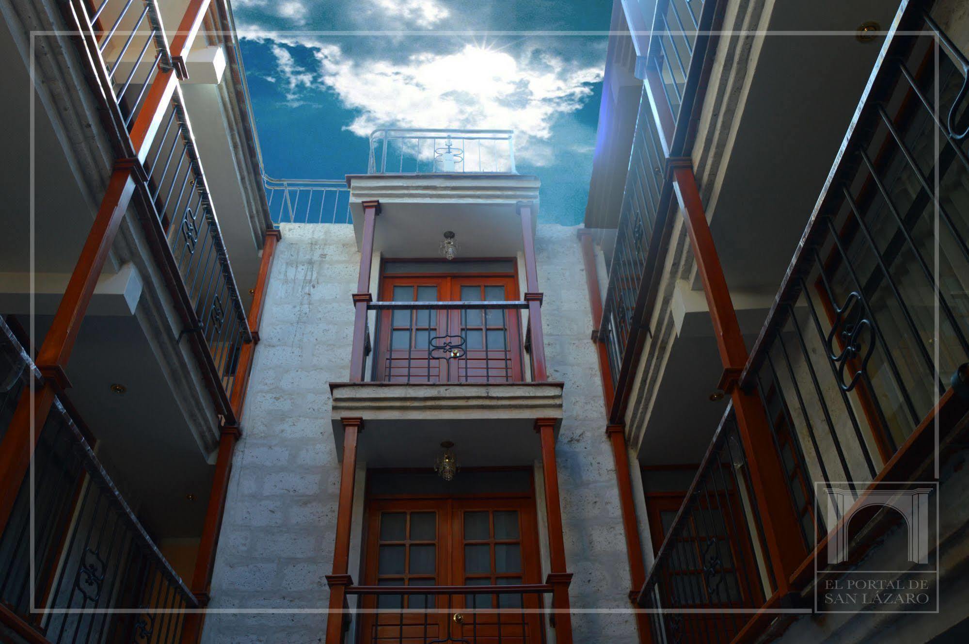 Отель El Portal De San Lazaro Арекипа Экстерьер фото